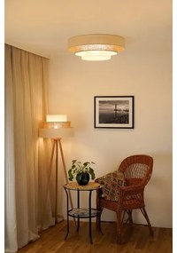 Brilagi-LED Plafonieră DENVER LUNETA LED/12W/230V pr. 60 cm bej/crem