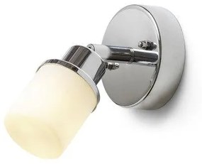 Aplica/lampa LINN I de perete sticla opal/crom 230V G9 LED 3W IP44