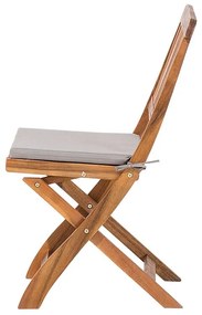 Set de masă pentru grădină Cien (lemn închis). 1011680