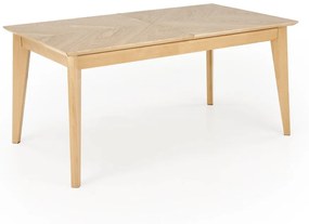 Masa extensibila Edmondo stejar natur/natur L160-240 cm