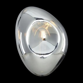 Aplica de perete cu forma geometrica asimetrica Mabell crom