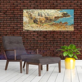Tablou - Childe Hassam, A North East Headland, reproducere (120x50 cm)