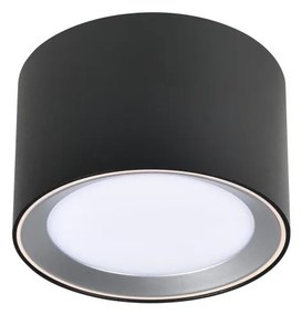 Plafoniera LED pentru baie design modern, 3-step MOODMAKER, IP44, LANDON 8 negru