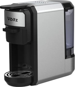 Resigilat: Espressor cafea macinata si capsule 8 in 1 Oliver Voltz OV51171E5, 1450W, 19 bar, Inox