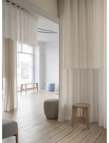 Canapea bej cu tapițerie din stofă bouclé 137,5 cm KUON – Blomus