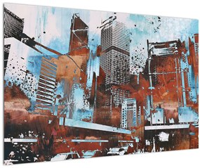Tablou - Zgârie-nori (90x60 cm)