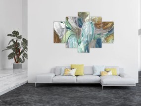Tablou - Pictura figura abstractă (150x105 cm)
