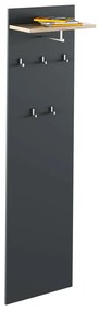 Panou cuier Hamila NEW TYP 19 (grafit + stejar artisan). 1028780
