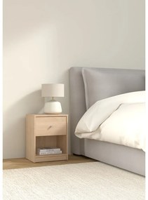 Noptieră cu aspect de lemn de stejar May - Tvilum