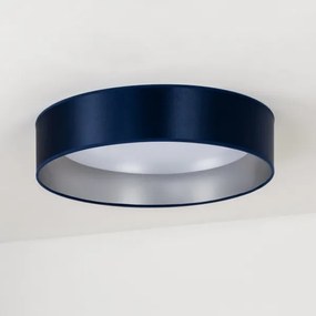 Plafonieră LED Duolla ROLLER LED/24W/230V d. 45 cm albastru/argintiu