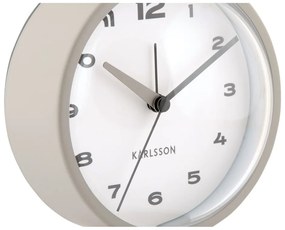 Ceas deșteptător ø 11 cm Brisk Dome – Karlsson