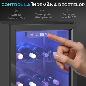 HOMCOM vitrină frigorifică încorporabilă | Aosom Romania