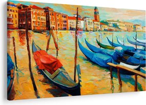 Tablou - Port în Veneția (90x60 cm)