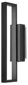 Aplica LED de perete iluminat ambiental DURBAN 10W neagra