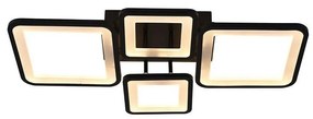 Lustră LED dimabilă aplicată LED/70W/230V 3000-6500K + telecomandă