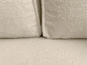 Reducere Set coltar extensibil reversibil SMART BOUCLE 232x143 cm, crema Clasa II