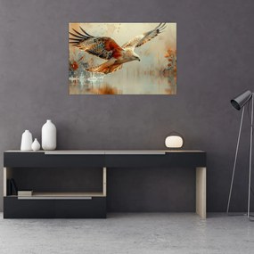 Tablou - Pasăre de pradă (90x60 cm)