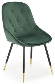 Scaun K437 Velvet Verde – l49 x A55 x h88 cm