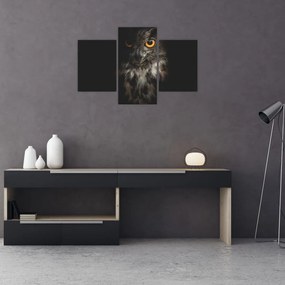Tablou cu bufnița (90x60 cm)