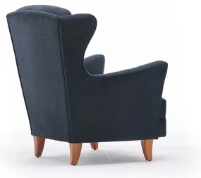 Fotoliu wing gri închis Lola Brejer – Artie