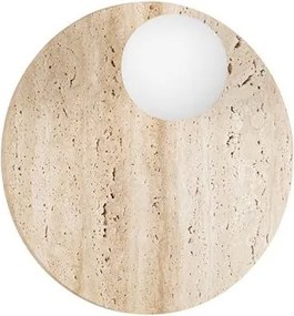Aplica de perete LED din travertin decorativa OVEE
