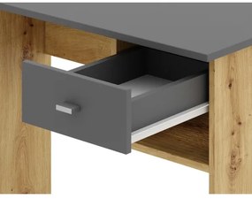 Birou RICO, stejar artisan/gri