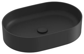 Ravak XJX0D155000 - Lavoar pentru blat CERAMIC SLIM 55 x 37 cm ceramică/negru
