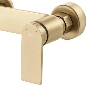 Baterie pentru cada REA STORM auriu periat