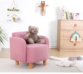 Fotoliu pentru copii DORY roz