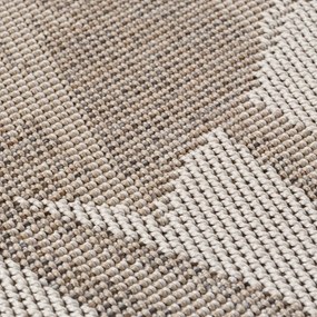 Covor tip traversă pentru interior și exterior bej 80x250 cm Desert 1302 – Ayyildiz Carpets