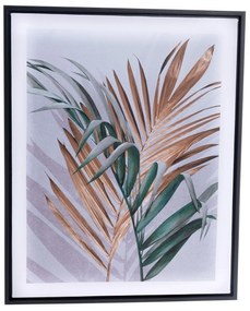 Tablou pe pânză în ramă Tropical, 40 x 2,5 x 50 cm