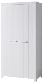 Dulap Vipack Erik, lățime 99 cm, alb