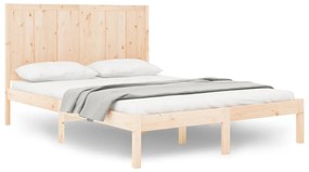 3105725 vidaXL Cadru de pat, 120x200 cm, lemn masiv de pin