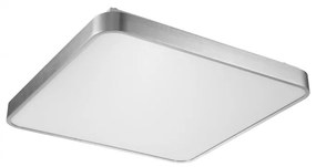 Plafoniera LED moderna SIERRA argintiu, 40x40cm 12100006-SL ZL