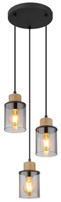 Lustră pe cablu REID 3xE27/15W/230V Globo 15707-3HR