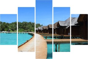 Tablou cu Maledive (150x105 cm)