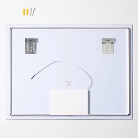 Brilagi - Oglindă de baie LED LUCE, LED/28W/230V, 60x80 cm, IP44, CRI 90, reglabilă + CCT