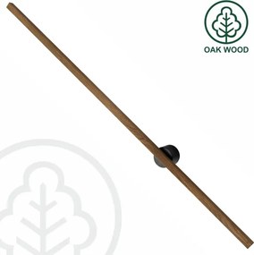 BRILAGI - Aplică LED de perete WOODY LINE, LED/7W/230V, 4000K, 60 cm, stejar/nuc