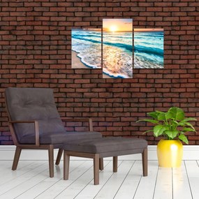 Tablou - Plaja de la mare (90x60 cm)