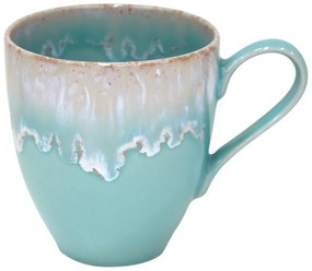 Cană din gresie ceramică Casafina Taormina, 400 ml, turcoaz