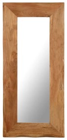 vidaXL Oglindă cosmetică, 50 x 110 cm, lemn masiv de acacia