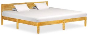 vidaXL Cadru de pat, 200 cm, lemn masiv de mango