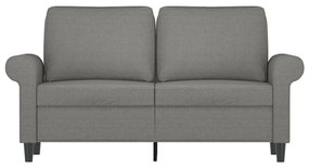 Canapea cu 2 locuri, gri inchis, 120 cm, material textil Morke gra, 152 x 77 x 80 cm