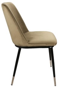 Scaun de bucaterie Jill Velvet, măsline