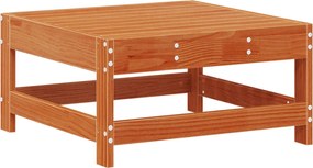 vidaXL Suport pentru picioare de grădină Lemn masiv de pin Maro Ceară