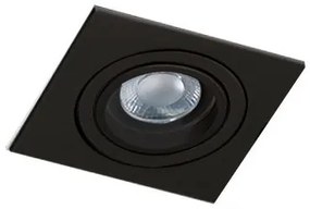 Spot incastrat tavan/plafon CARO S negru