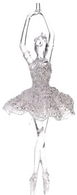Ornament de Crăciun din plastic 17 cm Balerina – Dakls