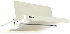 Hota Telescopica Incorporabila Tornado Storm 1200 (60), 1 motor, latime 60 cm, 3 viteze, absorbtie 1200 m3/ora, Bej