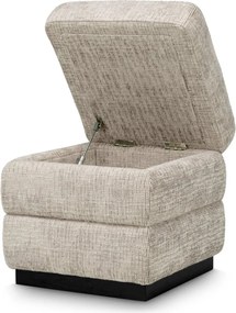 Taburete cu spatiu de depozitare Valmont, Creststone beige