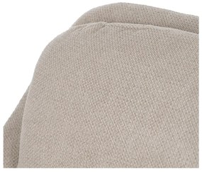 Fotoliu bej cu tapițerie din chenille Classic – Ixia